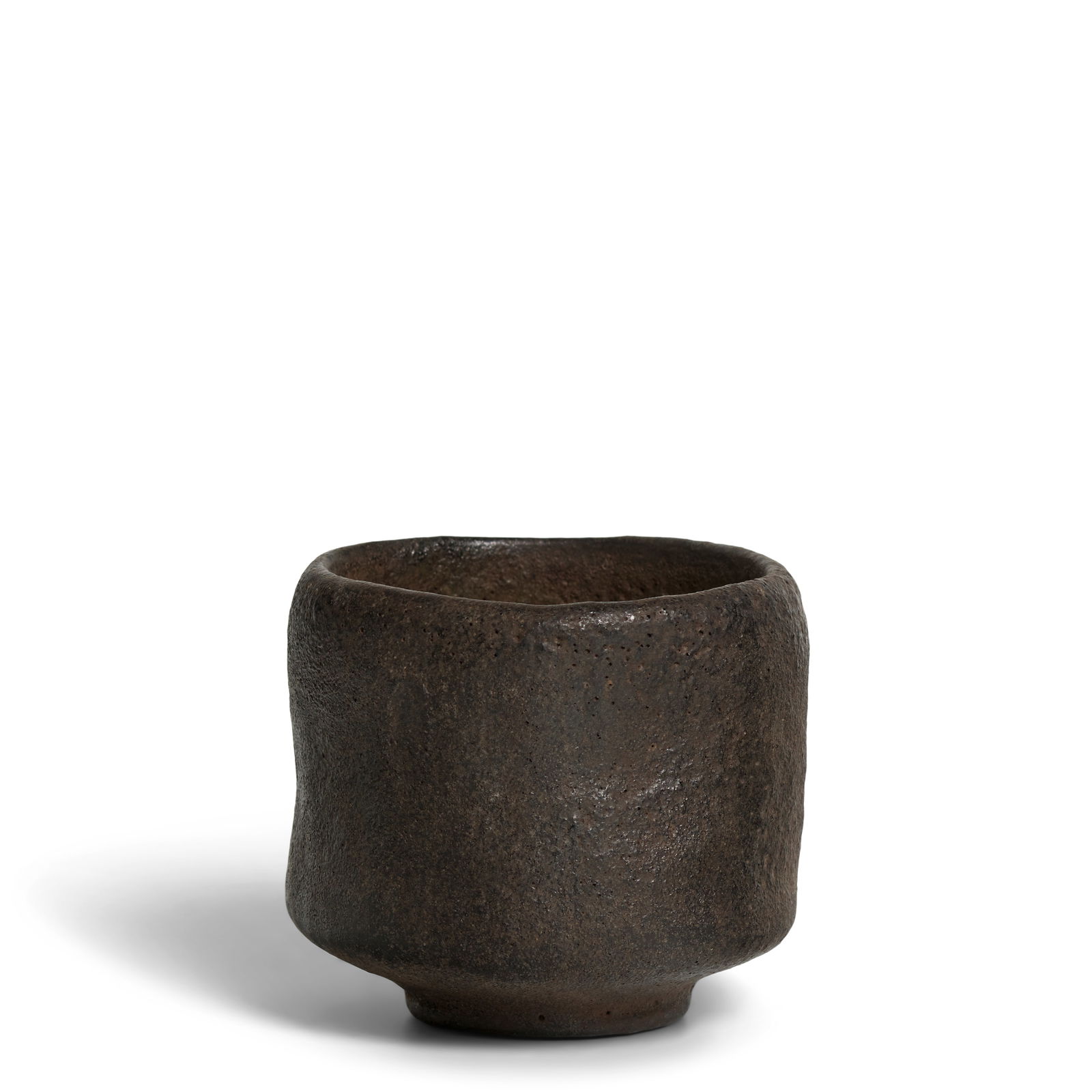 MANNER OF RAKU CHŌJIRŌ (DIED 1589) A Black Raku Ware Tea Bowl Named Iwao (Massive Boul... (1 of 1)