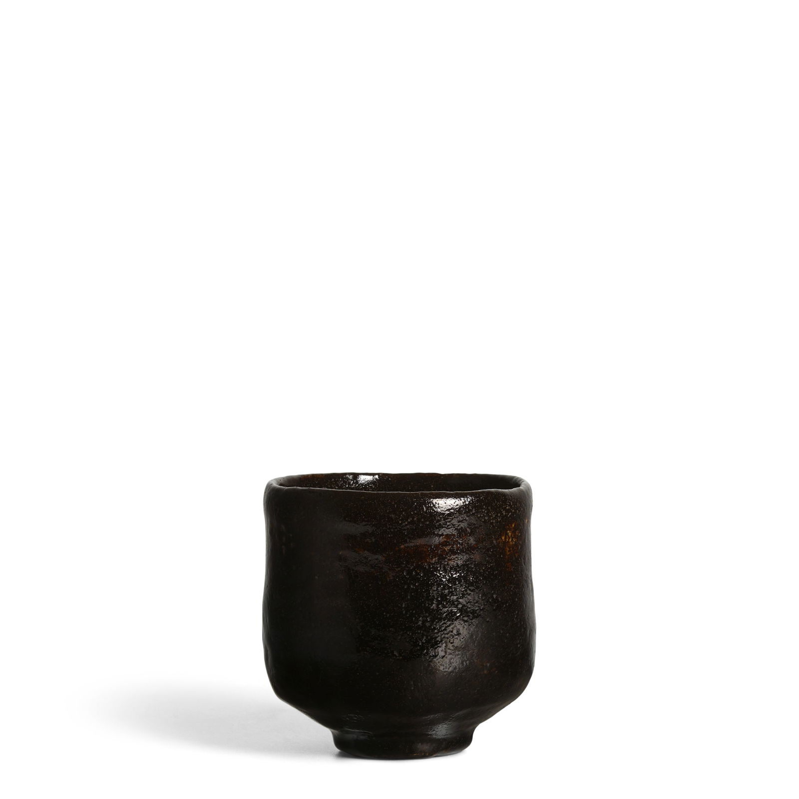 RAKU ICHINYŪ (KICHIZAEMON IV, 1640-1696) A Black Raku Ware Tea Bowl named Nuregarasu (Crow ... (1 of 1)