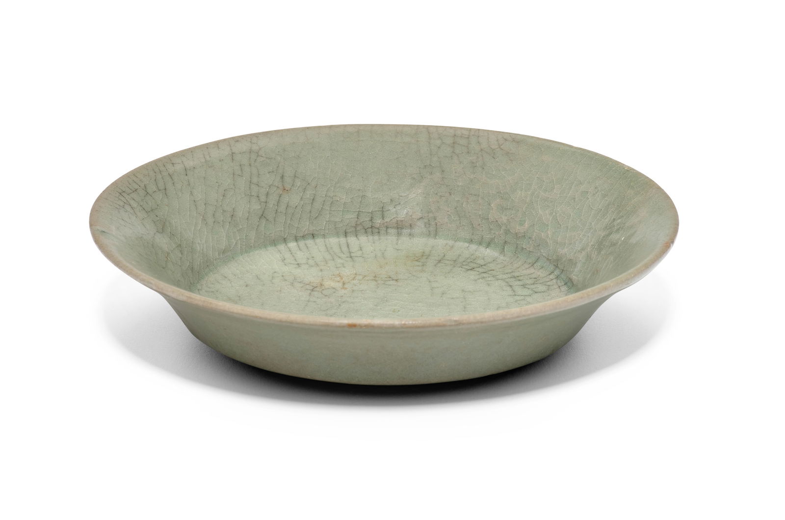 A CELADON GLAZED STONEWARE DISH Goryeo dynasty (918-1392), 13th century (1 of 1)