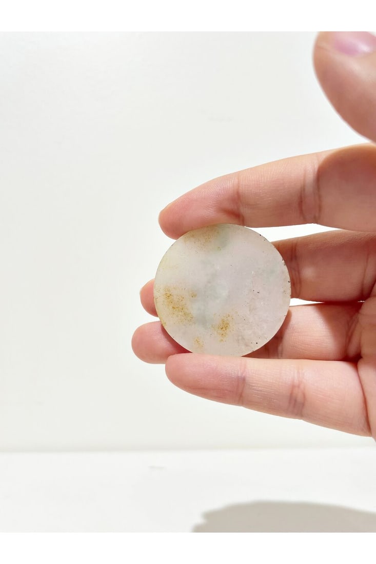 A JADEITE SNUFF BOTTLE AND A SNUFF DISH The bottle late Qing dynasty (2) - 2