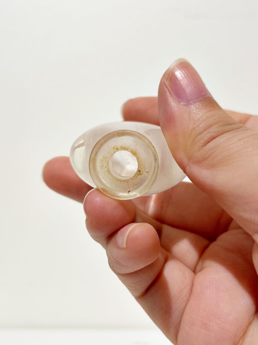 TWO ROCK CRYSTAL SNUFF BOTTLES 19th century (2) - 2