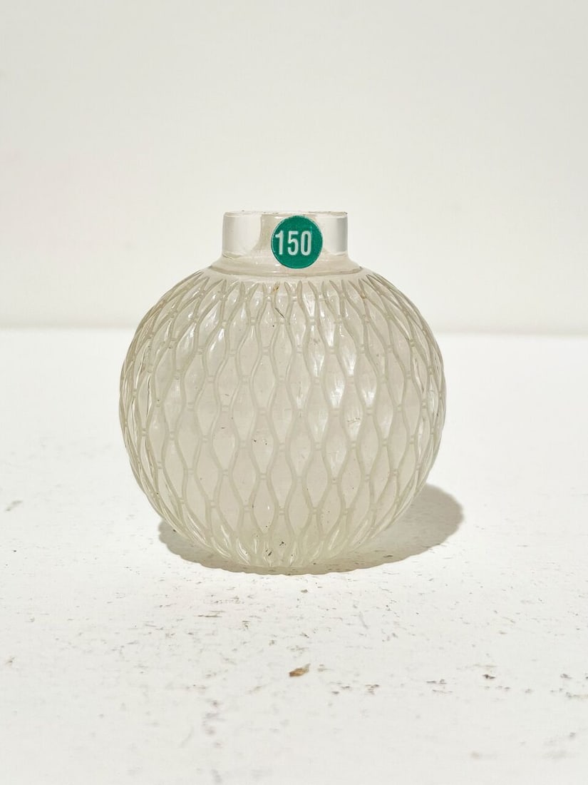 TWO ROCK CRYSTAL SNUFF BOTTLES 19th century (2) - 7