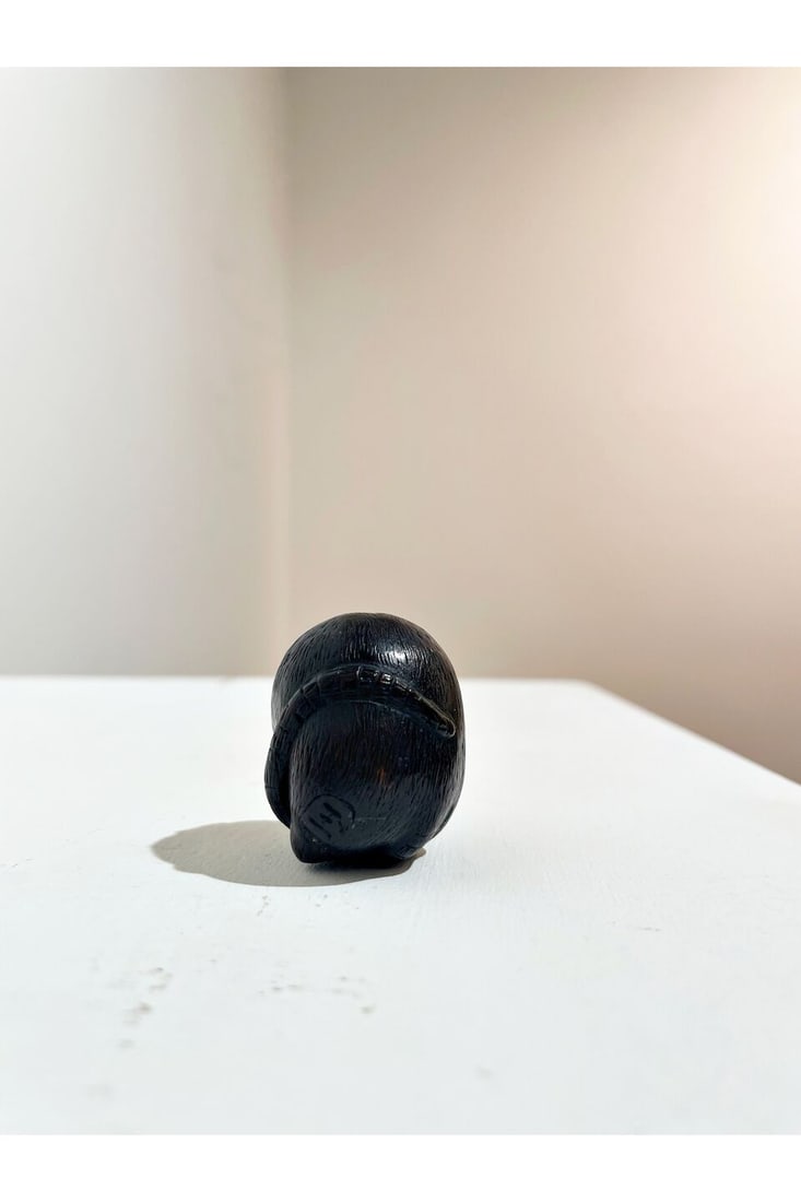 TWO WOOD NETSUKE OF RATS One signed Tamaichi [玉一], 19th/20th century (2) - 13