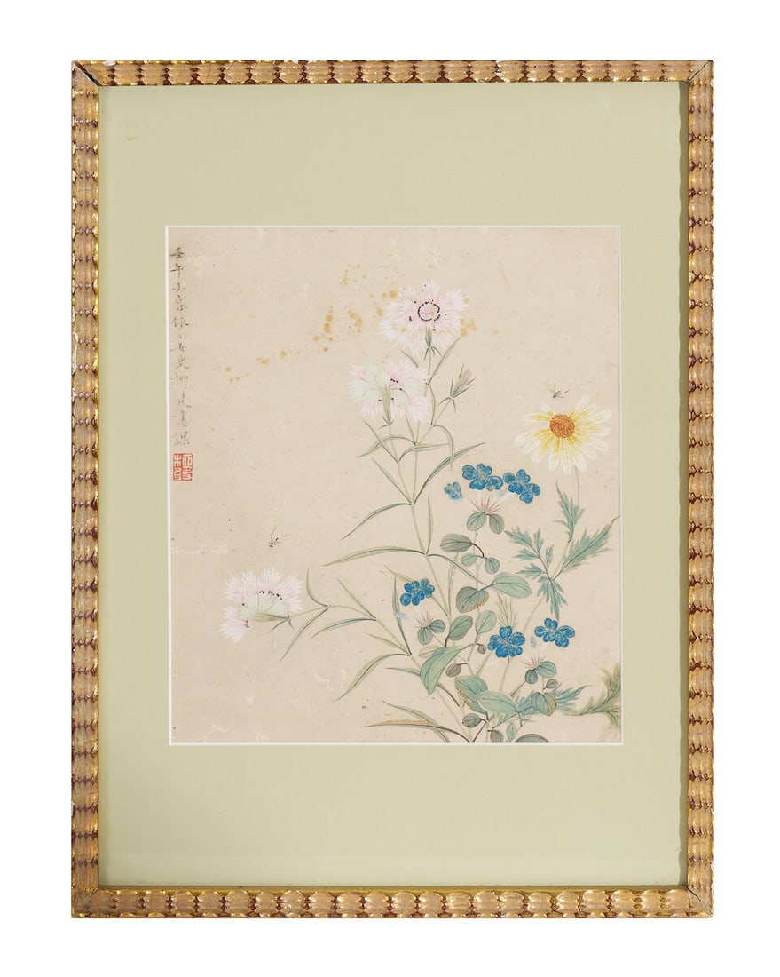 LIU RUSHI (1618-1664), ET AL. Bird and Flower (4) - 3