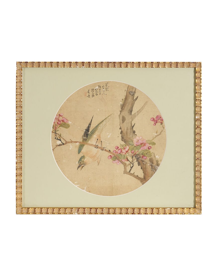 LIU RUSHI (1618-1664), ET AL. Bird and Flower (4) - 5