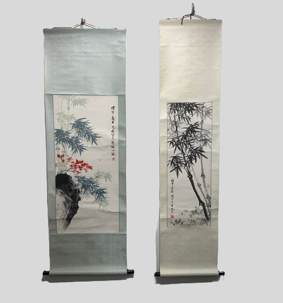 ZHOU YUANLIANG (1904-1995) Bamboo (2) - 2