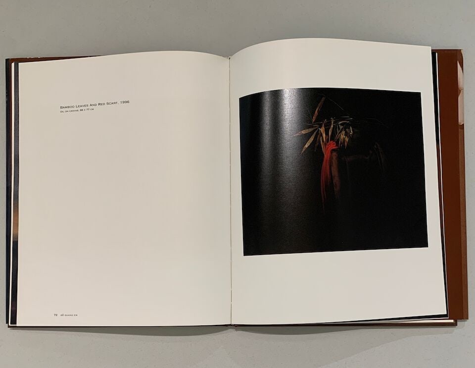 DO QUANG EM (VIETNAMESE, 1942-2021) Bamboo Leaves and Red Scarf, 1996 - 3