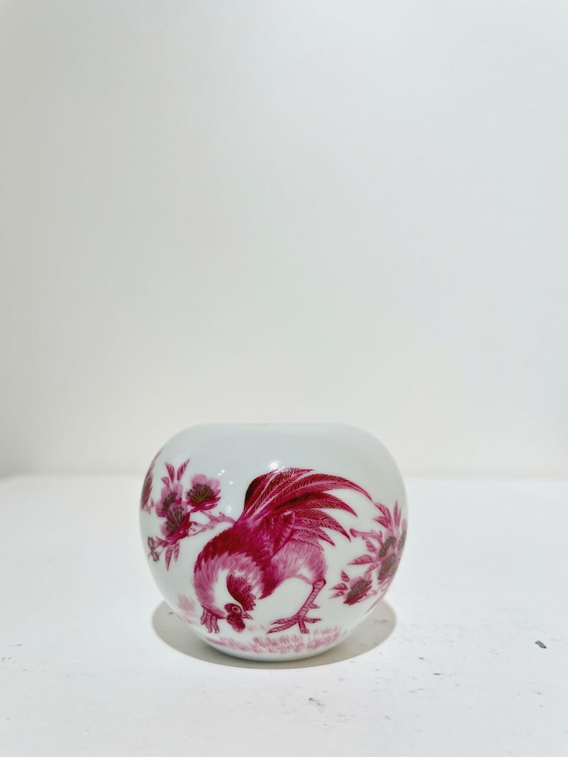 A SUITE OF FIVE SCHOLAR'S OBJECTS Qianlong four-character mark, circa 1960s and 1970s (5) - 6