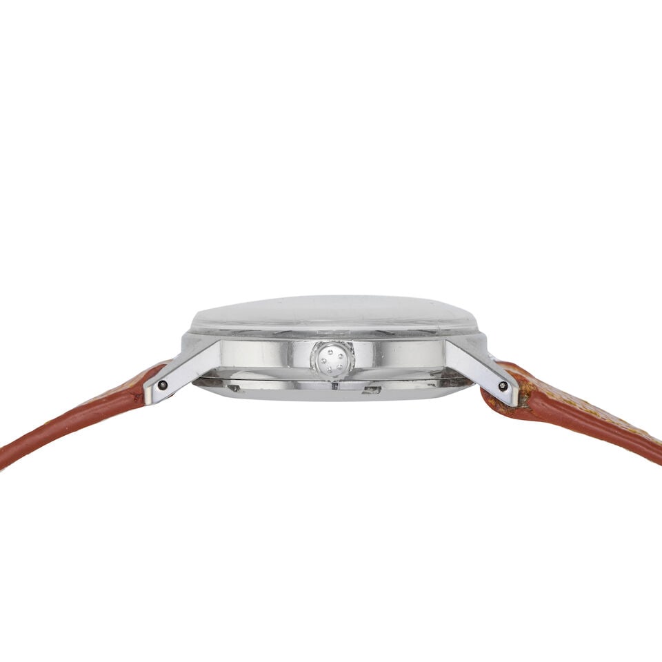 Eterna-Matic. A stainless steel automatic calendar wristwatch Circa 1958 - 2