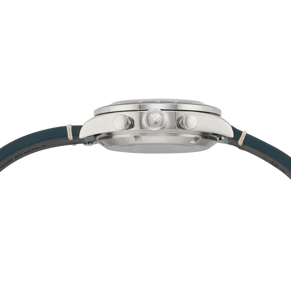 Hoffman for Perpétuel. A Limited Edition stainless steel manual wind chronograph wristwatch... - 2