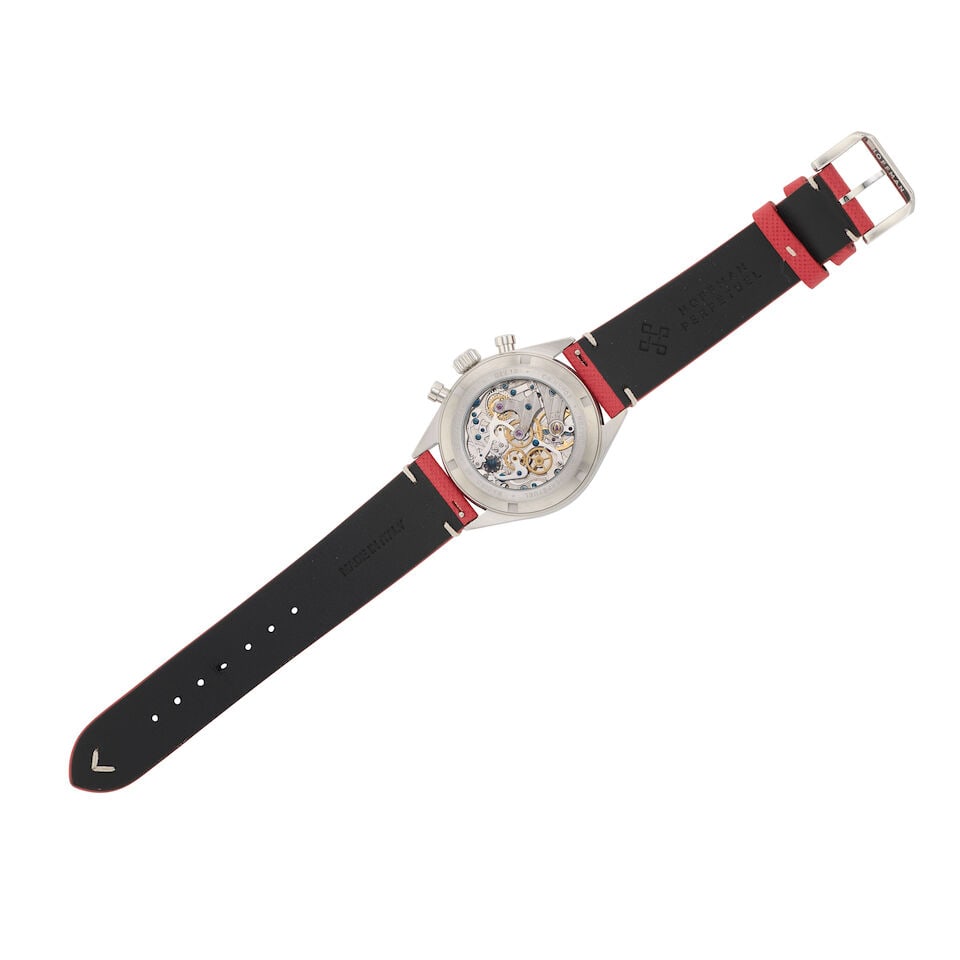Hoffman for Perpétuel. A Limited Edition stainless steel manual wind chronograph wristwatch... - 3