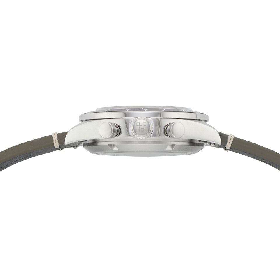 Hoffman for Perpétuel. A Limited Edition stainless steel manual wind chronograph wristwatch... - 2