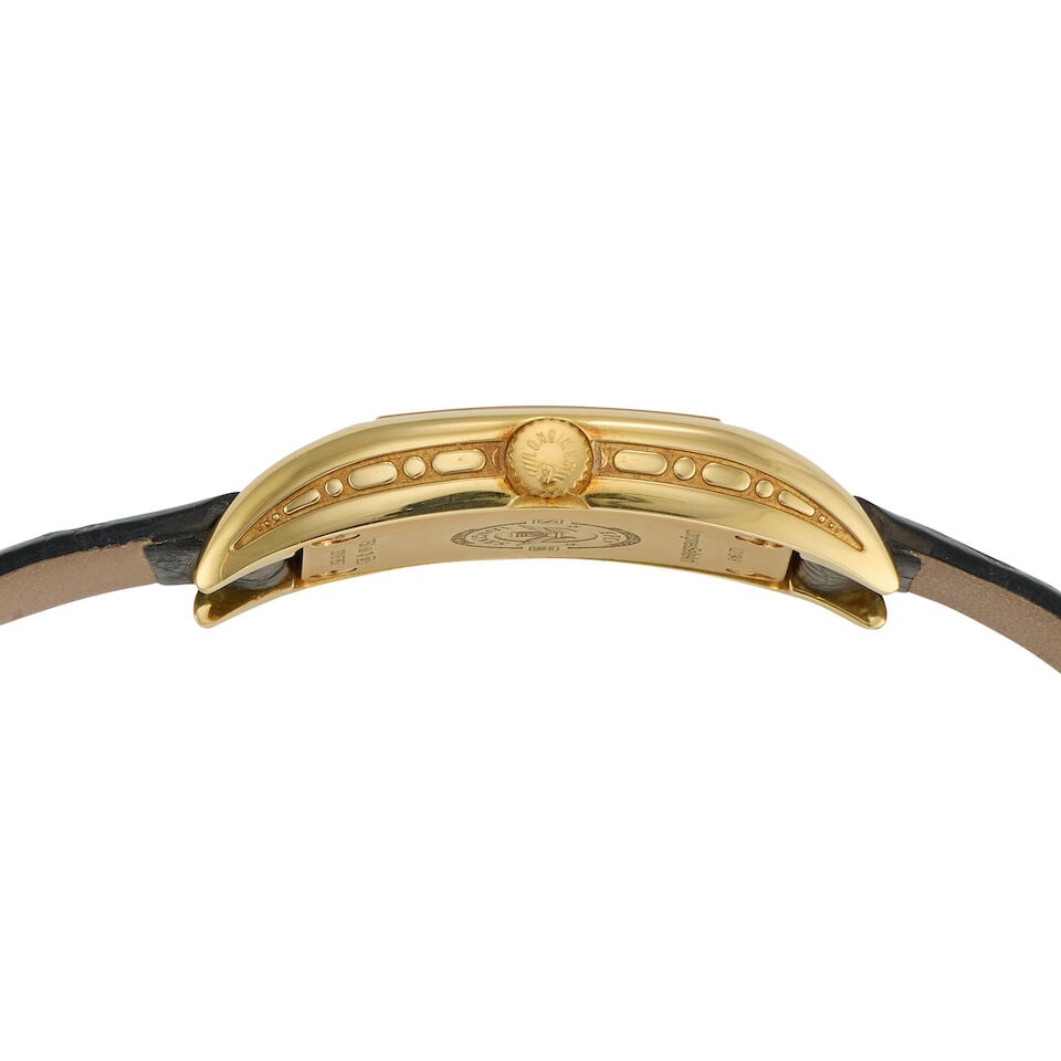 Longines. A lady's 18K gold quartz wristwatch Belle Arti, Ref: L2 194 6, Purchased 6th March 2010 - 3