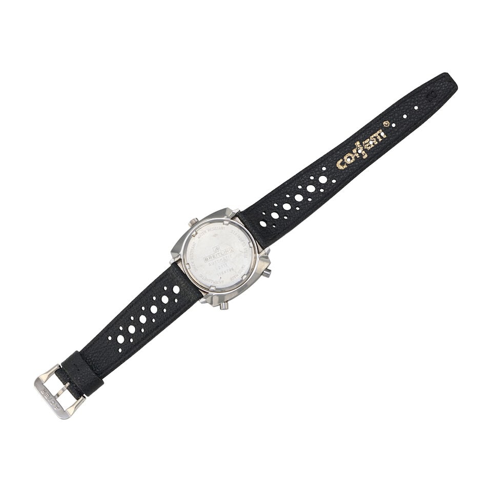 Breitling. A stainless steel automatic chronograph calendar wristwatch Ref: 2111, Circa 1970 - 5