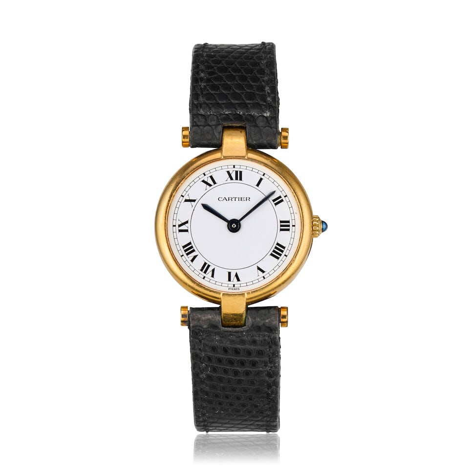 Cartier. A lady's 18K gold quartz wristwatch Circa 1990 (1 of 3)