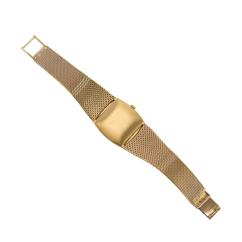 Omega. A 9K gold manual wind bracelet watch De Ville, Ref: 1061, London Hallmark for 1970 - 3