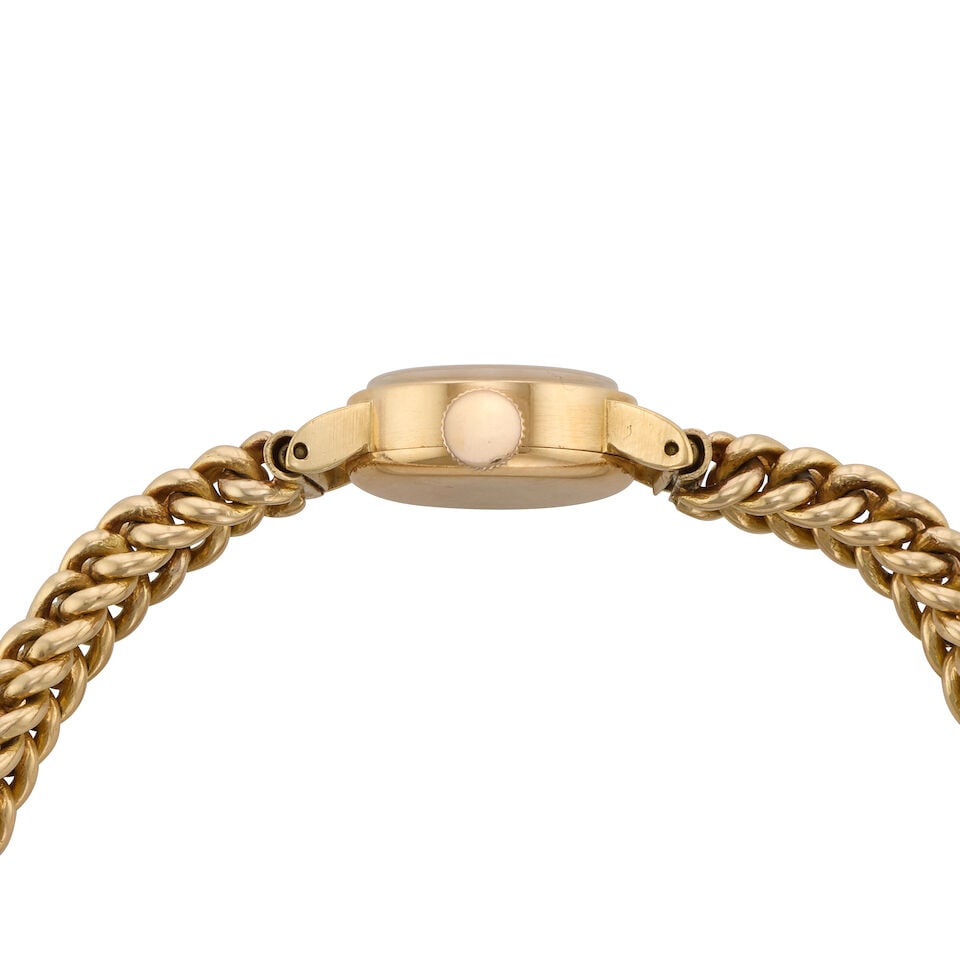 Rolex. A lady's 18K gold manual wind bracelet watch Precision, Ref: 8654, Circa 1953 - 2