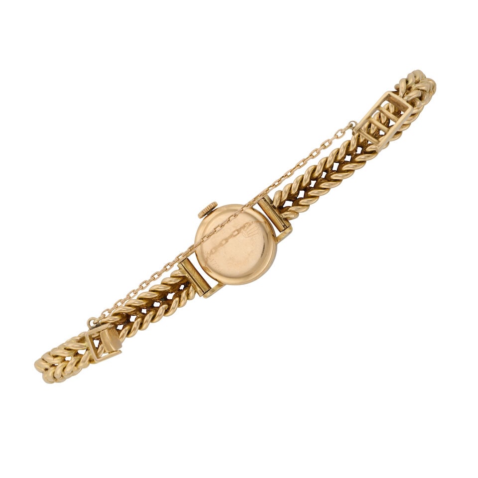 Rolex. A lady's 18K gold manual wind bracelet watch Precision, Ref: 8654, Circa 1953 - 3