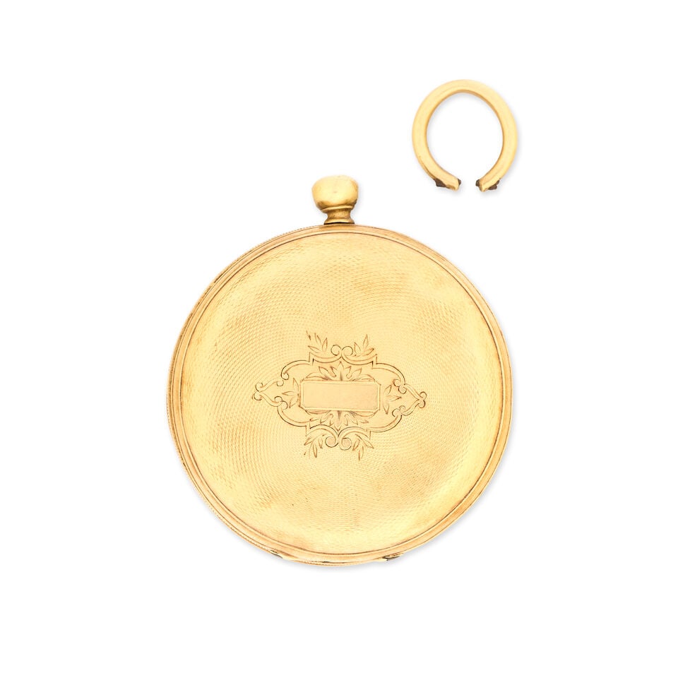 Boche, Geneve. An 18K gold key wind full hunter pocket watch Circa 1890 - 2