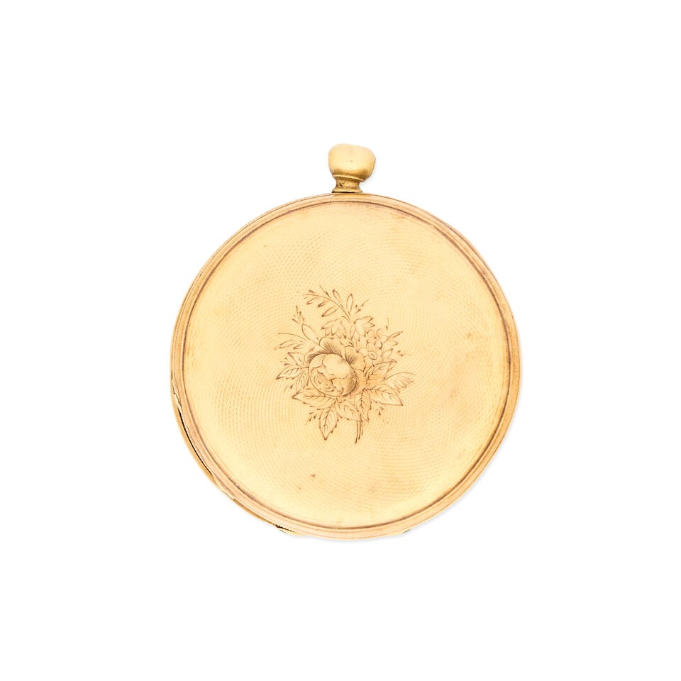 Boche, Geneve. An 18K gold key wind full hunter pocket watch Circa 1890 - 3