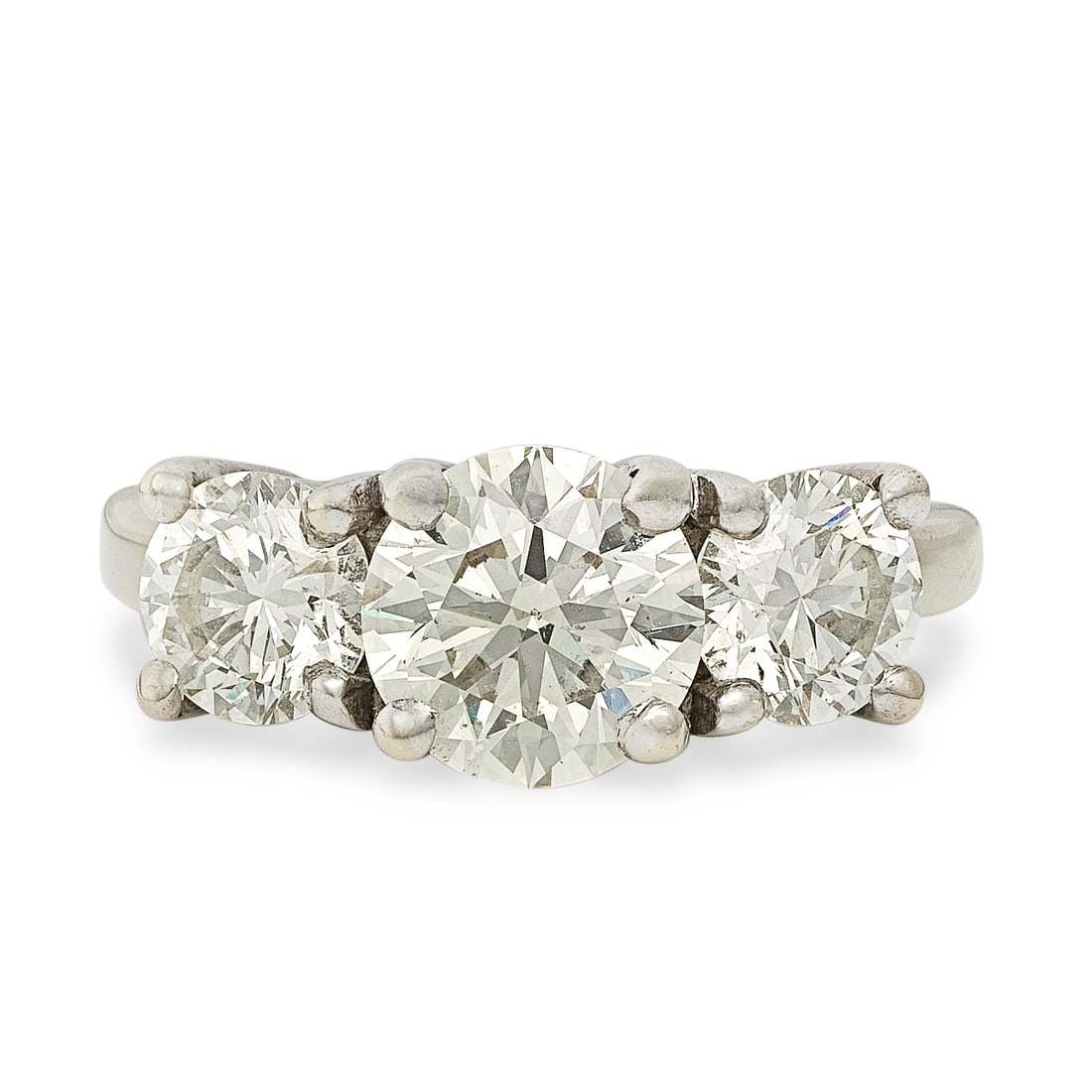 DIAMOND THREE-STONE RING (1 of 1)