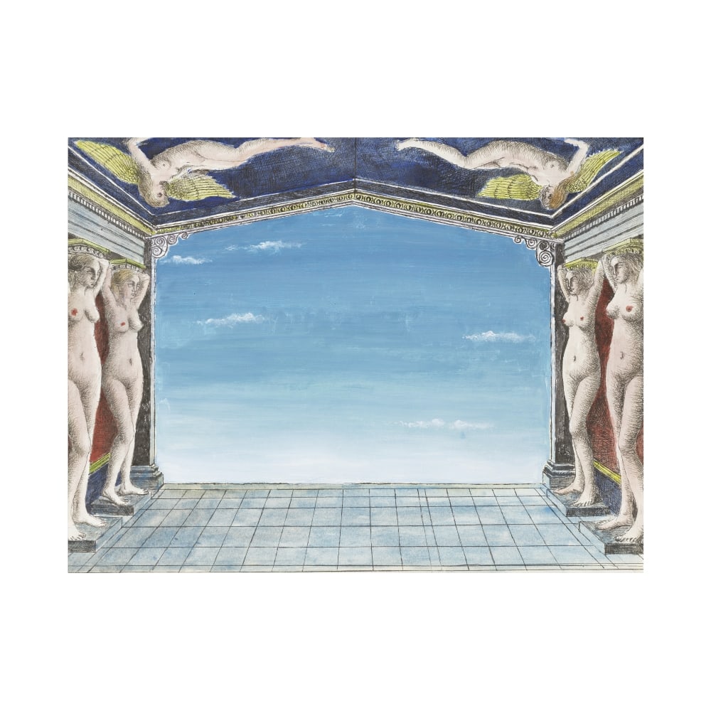 PAUL DELVAUX (1897-1994) Sans titre (1 of 1)