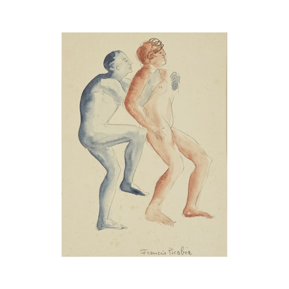 FRANCIS PICABIA (1879-1953) Deux personnages (1 of 1)