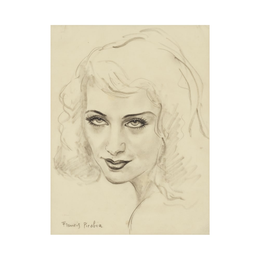 FRANCIS PICABIA (1879-1953) Sans titre (Femme aux yeux clairs) (1 of 1)