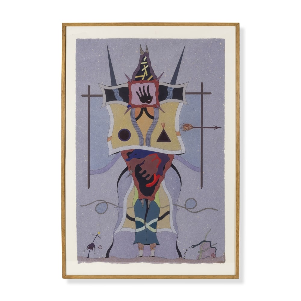 JORGE CAMACHO (1934-2011) La langue de la corde (1 of 1)