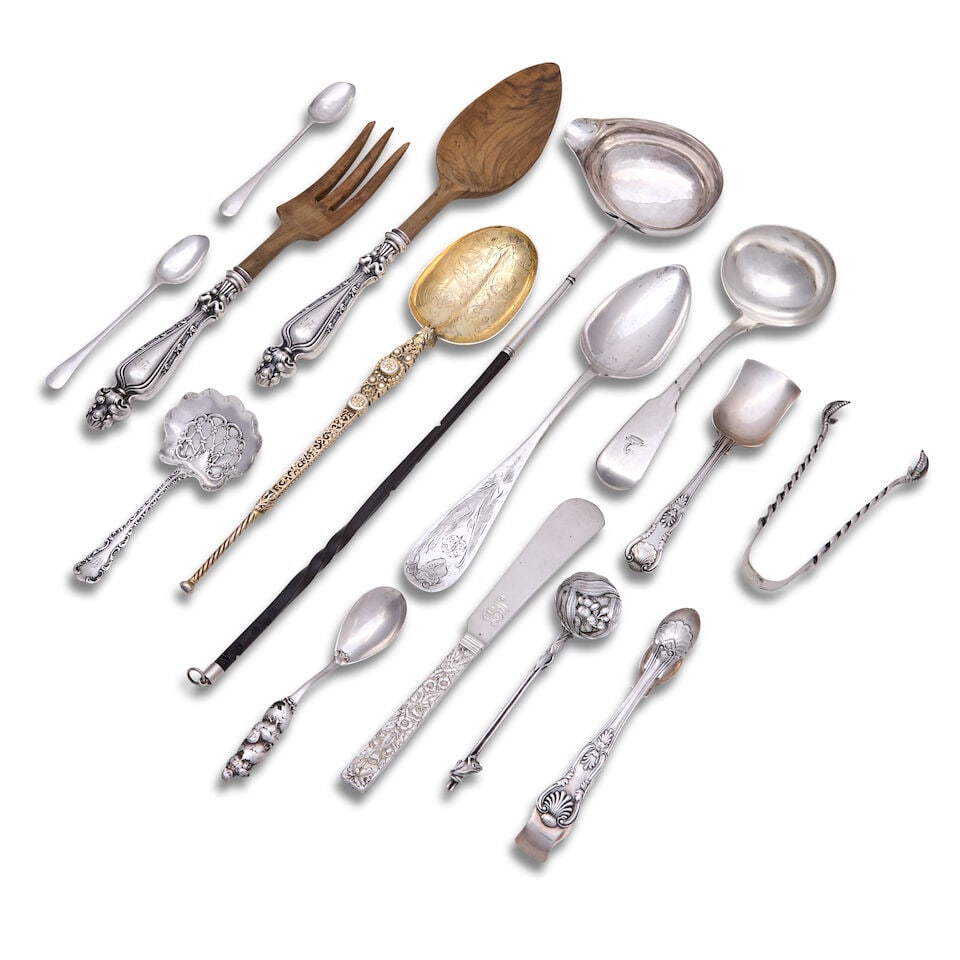 Assorted Sterling Silver Flatware & Table Items, (1 of 1)