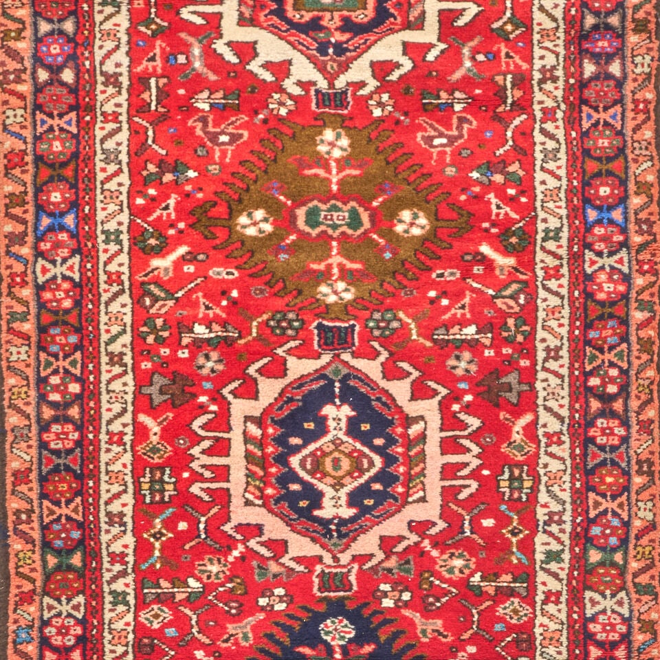Heriz Runner 3 ft. x 18 ft. 10 in. - 2