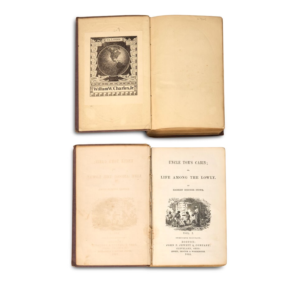 STOWE, HARRIET BEECHER. (1811-1896). Uncle Tom's Cabin: Life Among the Lowly. Boston: John P. Je... - 2