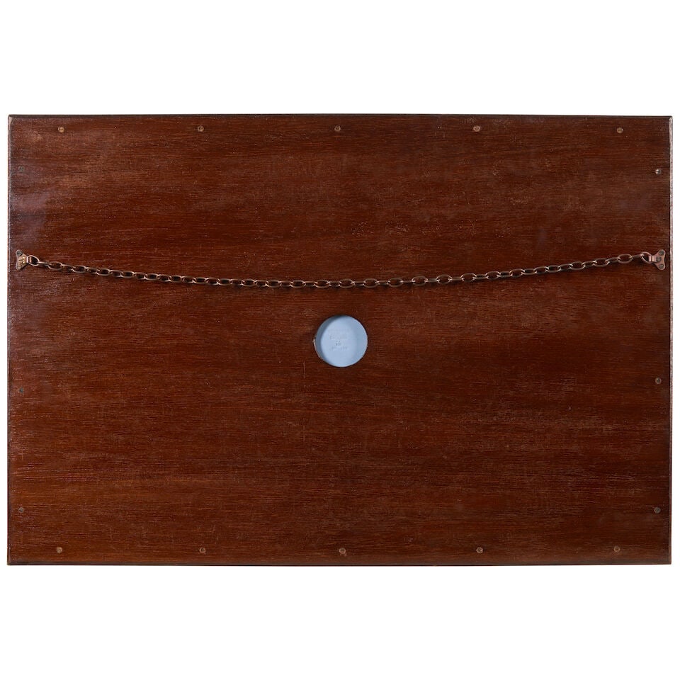 Modern Wedgwood 'Fall of Phaeton' Solid Blue Jasper Plaque, England, 1977, - 3