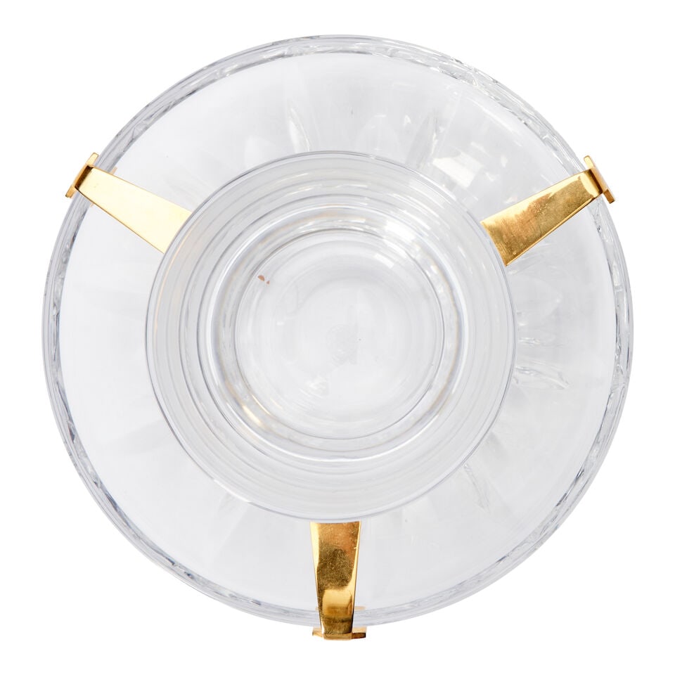 Baccarat Crystal Caviar Serving Bowl, 20th century, - 2