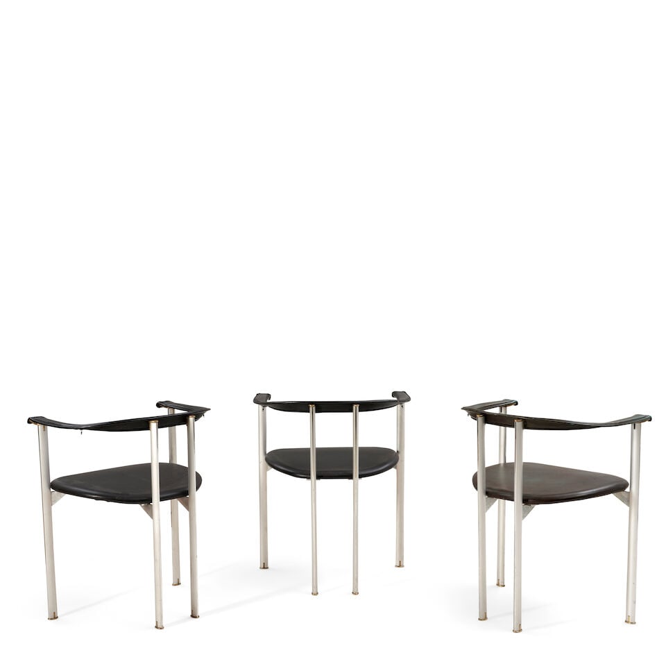 Three Antonio Citterio (B. 1950) And Paolo Nava (B. 1943) For B&b Italia Armchairs, Italy, c. 1... - 2