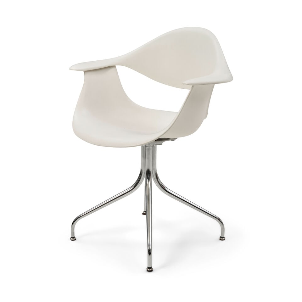 George Nelson for Herman Miller Swag Leg Chair, - 2