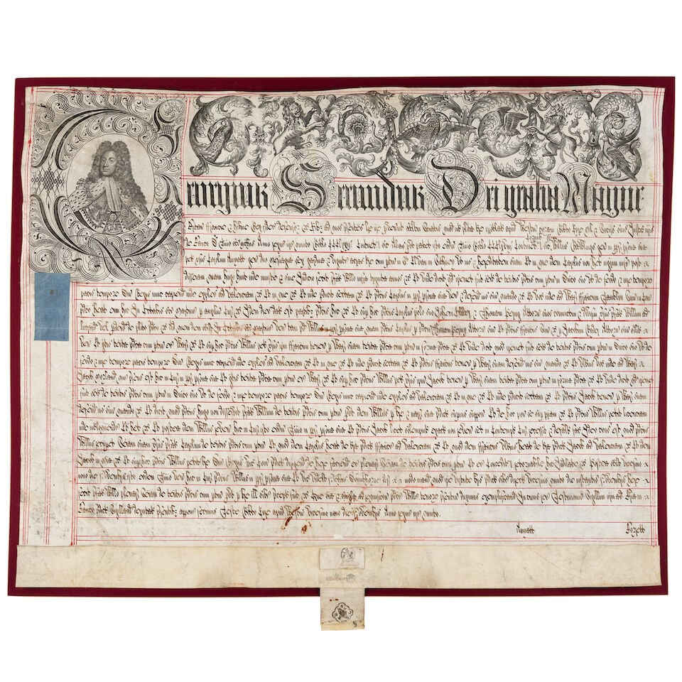 A Large Group Of English Legal Documents, (1 of 3)