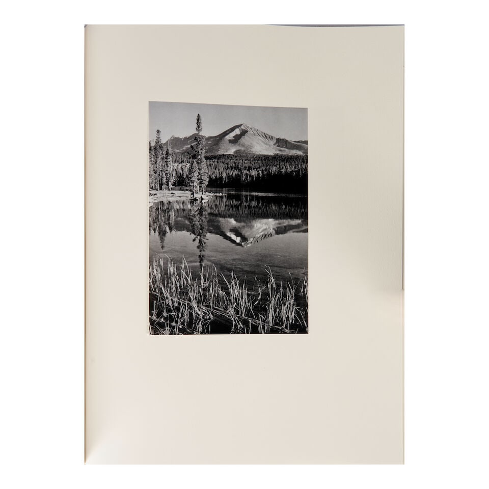 Ansel Adams On The Sierra Nevada. ADAMS, ANSEL. 1902-1984. Sierra Nevada The John Muir Trail. ... - 2