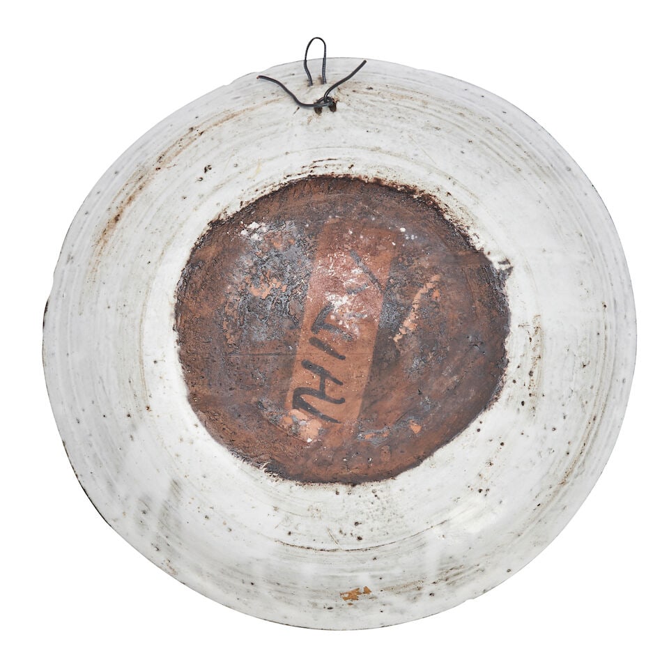 Albert Thiry (1932-2009) Charger, Vallauris, France, second-half 20th century, glazed ceramic, w... - 2