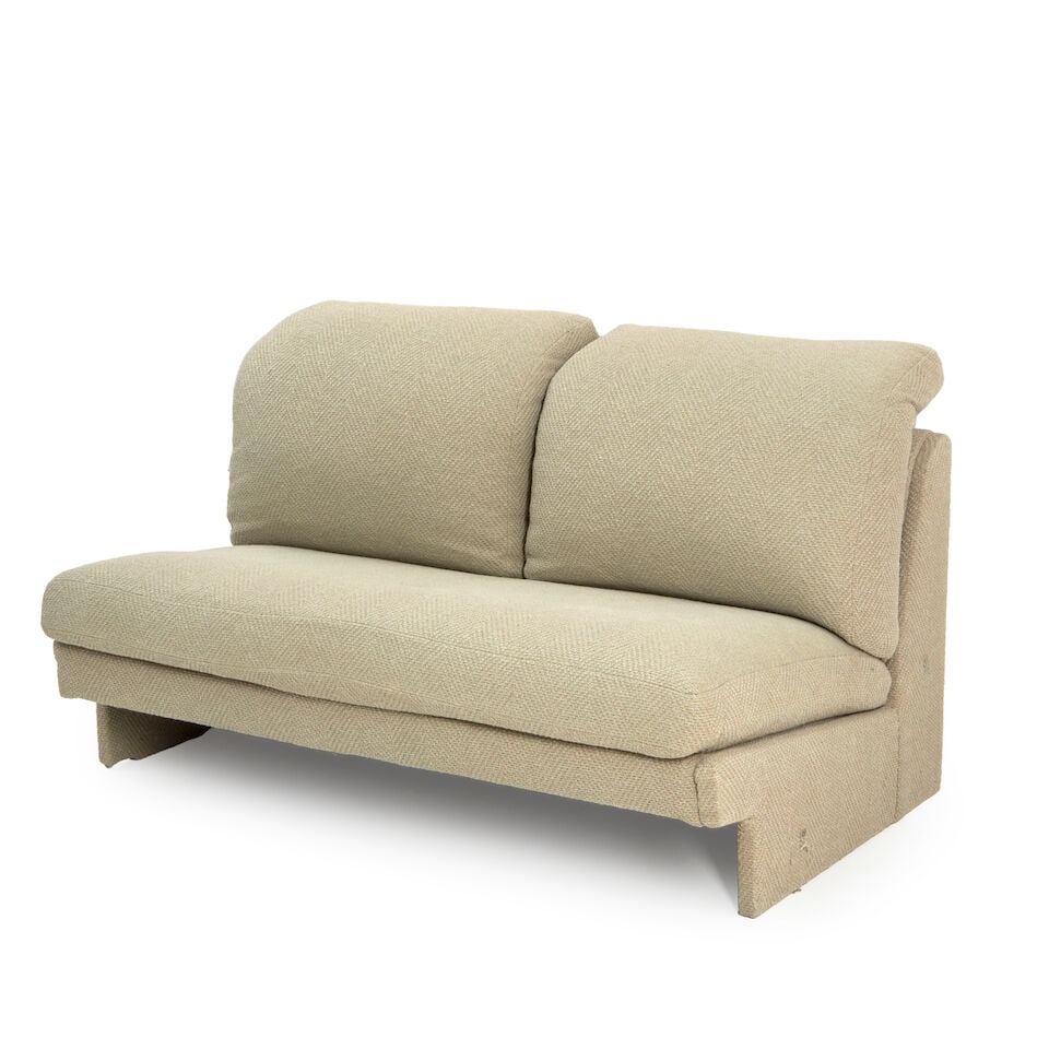 Two-seater Lounge Sofa, circa 1975, (1 of 2)