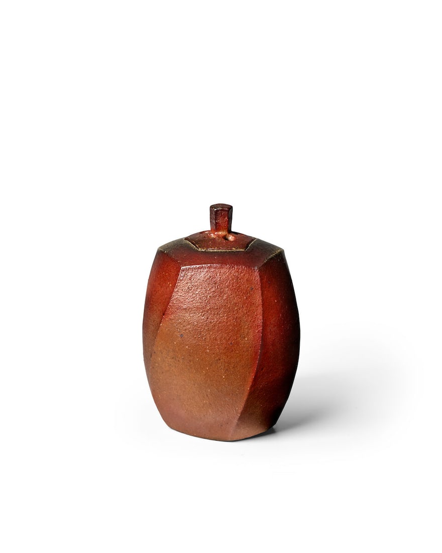 NISHIHATA TADASHI 西端正 (B.1948) A Tanba-Ware Kōro (Incense Burner) Heis... - 3