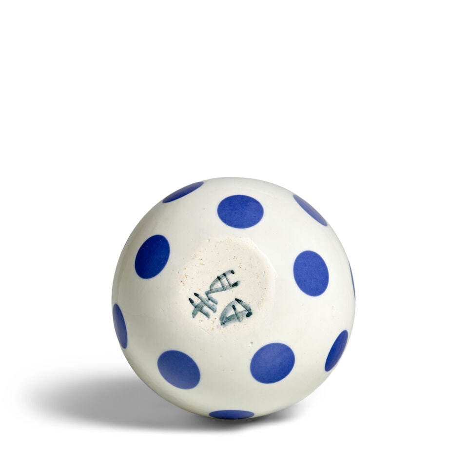 NAKASHIMA HARUMI 中島晴美 (B.1950) A Porcelain Kaki (Flower Vase) with P... - 2