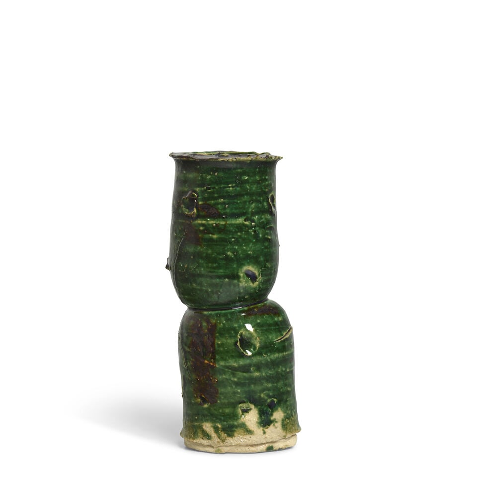 KOIE RYŌJI 鯉江良二 (1938-2020) An Oribe-Style Vase Showa (1926-198... (1 of 3)