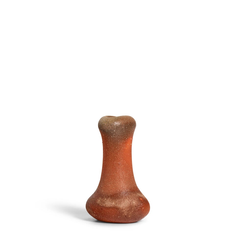 KAKUREZAKI RYŪICHI 隠崎隆一 (B.1950) A Pestle-Shaped Bizen-Ware Bot... - 3