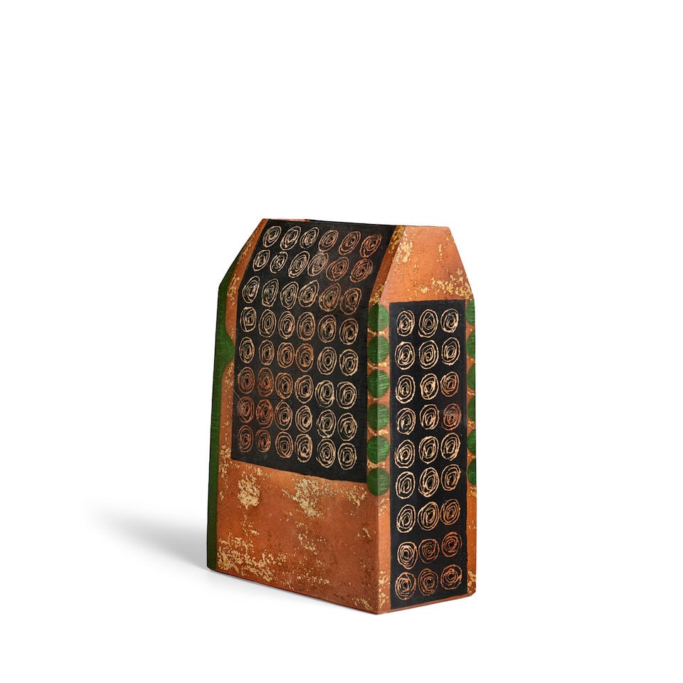 MORINO TAIMEI 森野泰明 (B.1934) A Large and Published Rokusai Kurode (Gr... - 2