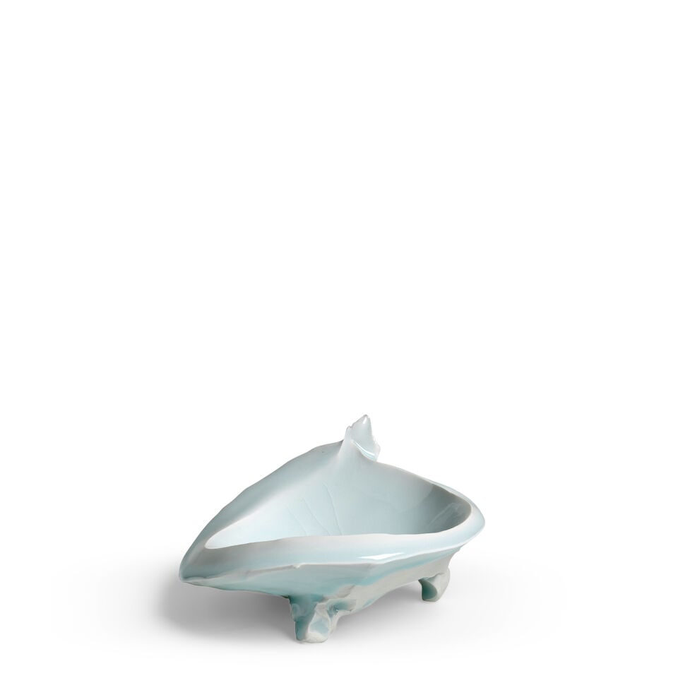 KATŌ TSUBUSA 加藤委 (1962-2025) A Seihakuji (Blue-White Porcelain) Dish H... (1 of 5)