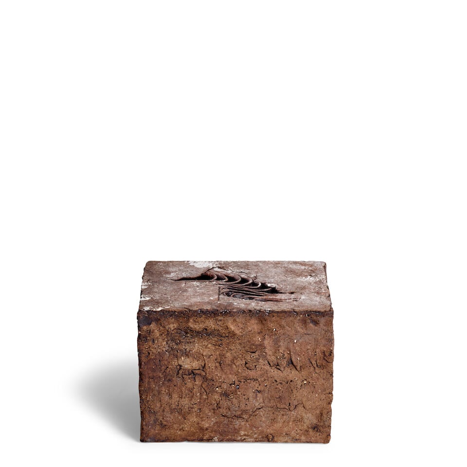 IZUMITA YUKIYA 泉田之也 (B.1966) A Sekisō (Layered) Kaki (Flower Co... (1 of 3)