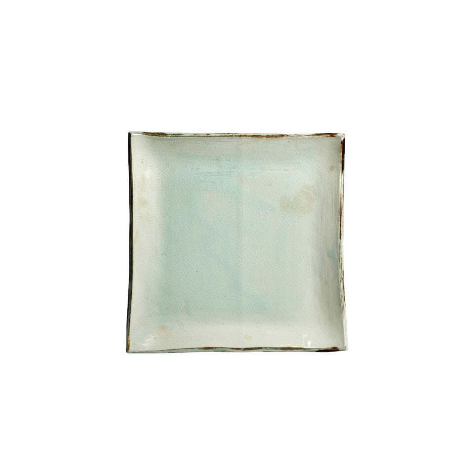 PARK YOUNG-SOOK 박영숙 (BORN 1947) A Glazed Stoneware Rectangular Altar Stand ... - 4