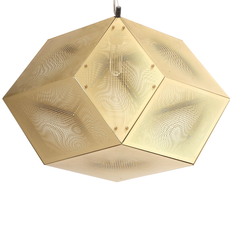 TOM DIXON (BORN 1959) Medium Prototype Etch Pendantdesigned circa 2010 digitally etched metalhei... (1 of 2)