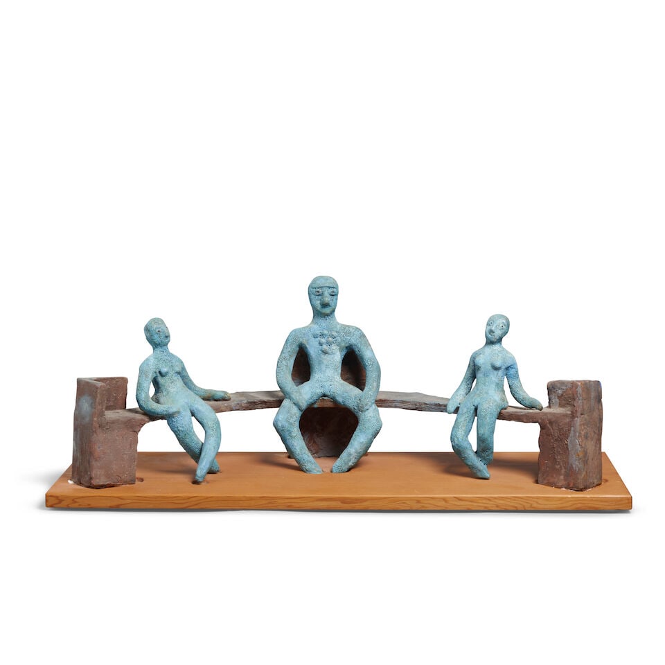 BEATRICE WOOD (1893-1998) Big Shotglazed earthenware, incised 'BEATO' and with applied title 'Bi...: BEATRICE WOOD (1893-1998) Big Shot glazed earthenware, incised 'BEATO' and with applied title 'Big SHOT' height 9 5/8in (24.5cm); width 24 1/2in (62.2cm); depth 7 3/4in